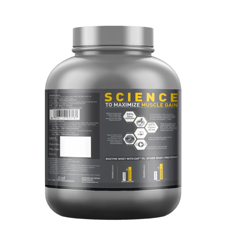 Muscle Blaze Biozyme Performance Whey 2kg - Image 2