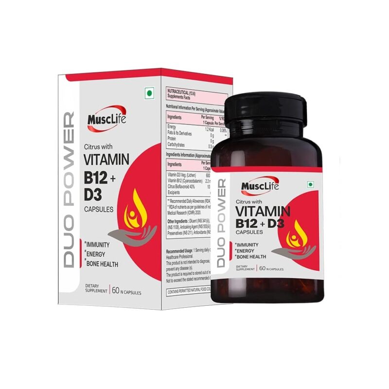 Muscle Life Vitamin B12+D3