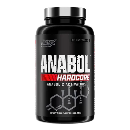Nutrex Research Anabol Hardcore Anabolic Activator capsules, Pack of 60 Count