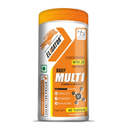 Eligator Daily multi vitamins & Minerals Health / 60 Tablets